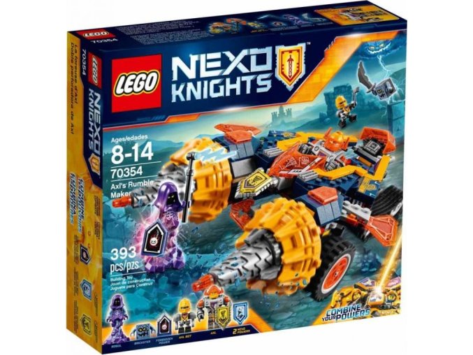 LEGO® Nexo Knights 70354 Axlův vůz Drtič