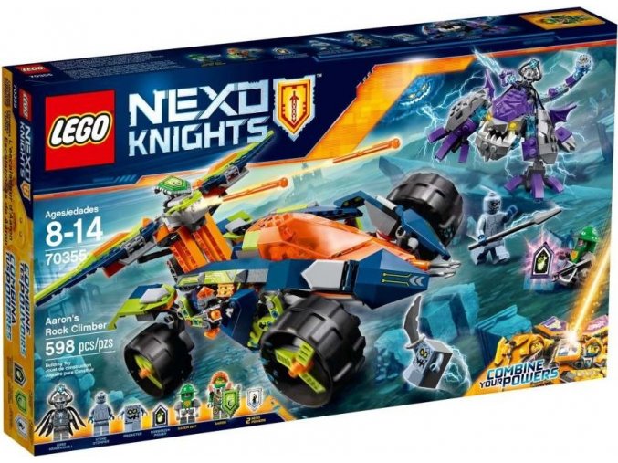 LEGO® Nexo Knights 70355 Aaronův vůz Horolezec