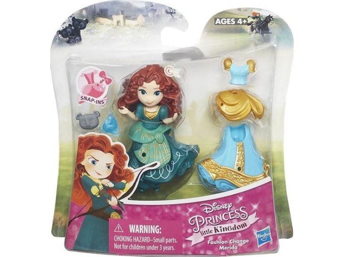 Disney Princess Mini panenka s doplňky assort