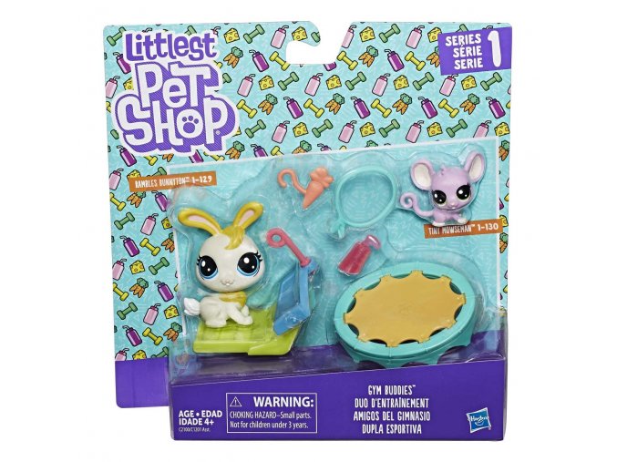 Littlest Pet Shop Tematický set se 2 zvířátky (fall)