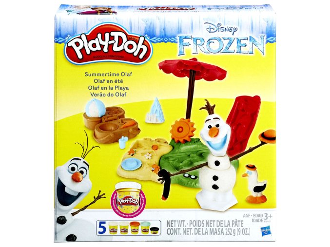 Play Doh Frozen Olaf na pláži