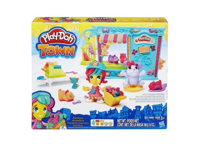 Play Doh PLAYDOH TOWN OBCHOD SE ZVÍŘÁTKY