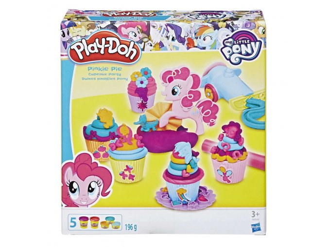 Play Doh MLP Pinkie Pie a dortíčková oslava