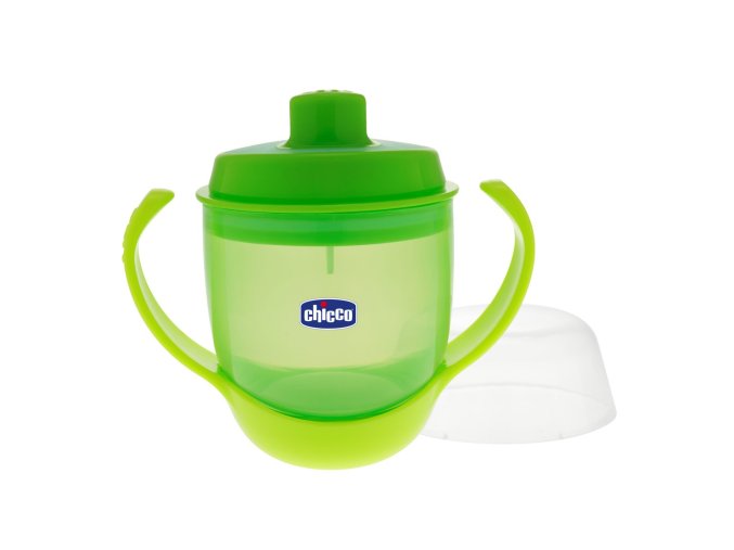 Hrneček učící s oušky Meal Cup, 12m+ - zelený