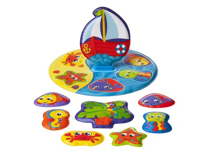 Playgro Plovoucí puzzle do vany