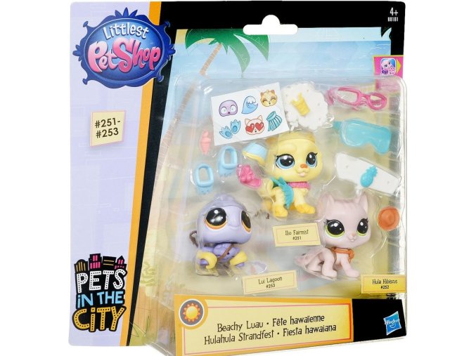 Littlest Pet Shop ZVÍŘÁTKO S DOPLŇKEM 251-253