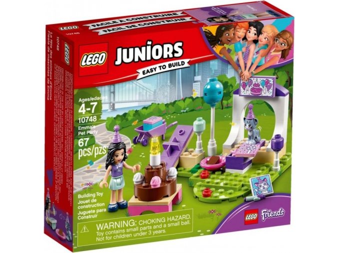 LEGO® Juniors 10748 Emma a oslava pro mazlíčky