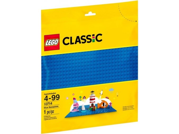 LEGO® Classic 10714 Modrá podložka na stavění