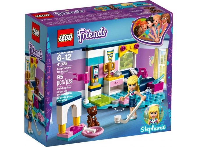 LEGO® Friends 41328 Stephanie a její ložnice