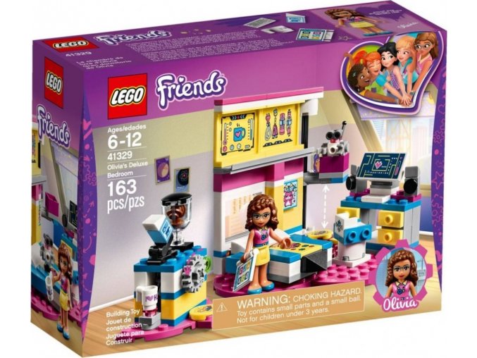 LEGO® Friends 41329 Olivia a její luxusní ložnice