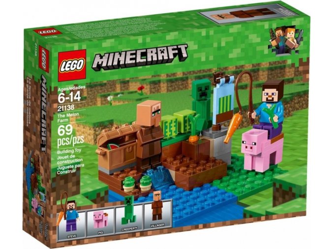LEGO® Minecraft 21138 Melounová farma