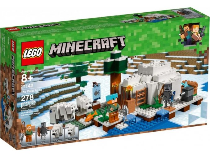 LEGO® Minecraft 21142 Iglú za polárním kruhem