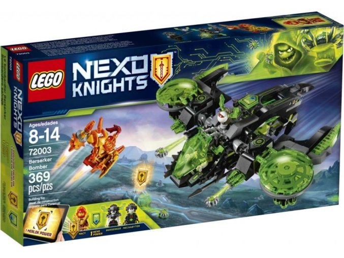 LEGO® Nexo Knights 72003 Běsnící bombardér