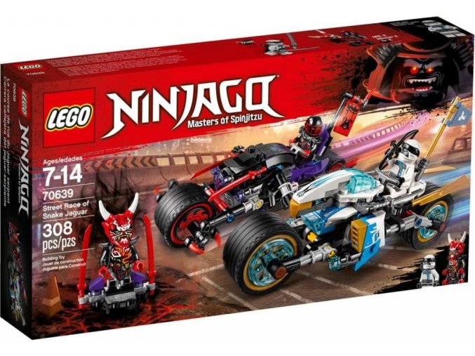 LEGO® Ninjago 70639 Pouliční závod Hadího jaguáru
