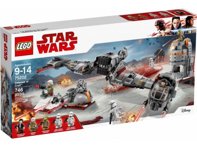 LEGO® Star Wars TM 75202 Obrana planety Crait™