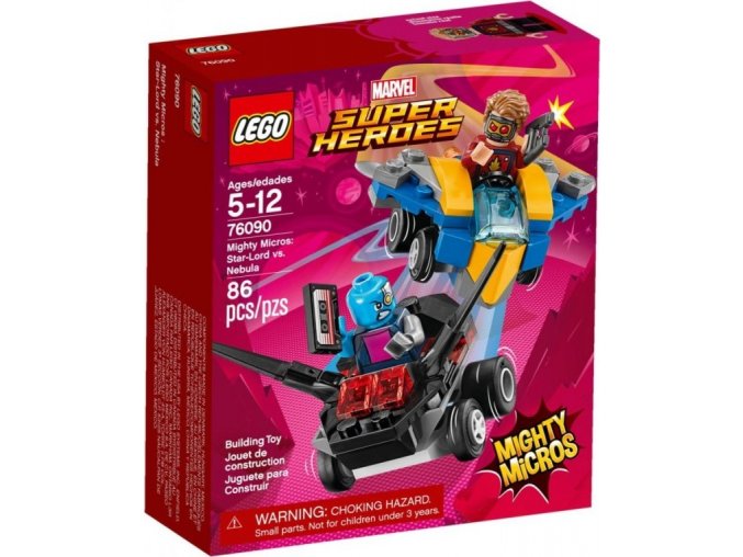 LEGO® Super Heroes 76090 Mighty Micros: Star-Lord vs. Nebula