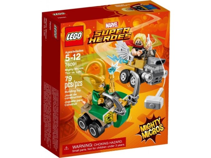 LEGO® Super Heroes 76091 Mighty Micros: Thor vs. Loki