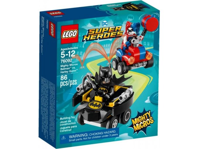 LEGO® Super Heroes 76092 Mighty Micros: Batman™ vs. Harley Quinn™