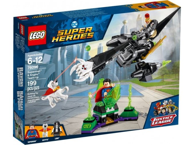 LEGO® Super Heroes 76096 Superman™ a Krypto™ se spojili