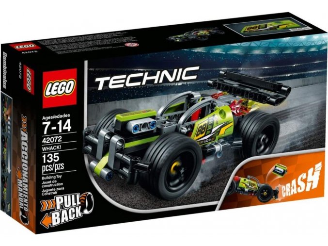 LEGO® Technic 42072 Zelený závoďák