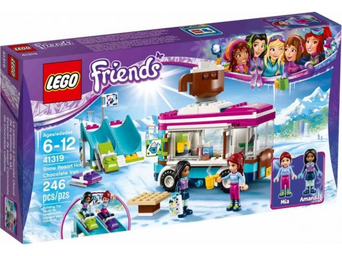 LEGO® Friends 41319 Dodávka s horkou čokoládou v zimním středisku