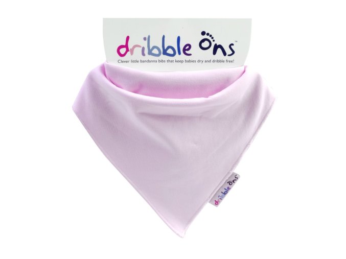 Dribble Ons Classic Baby Pink