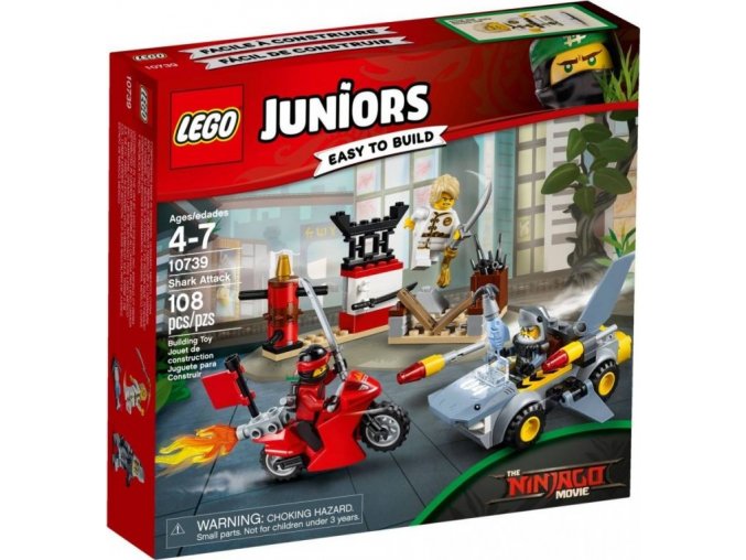 LEGO® Juniors 10739 Žraločí útok