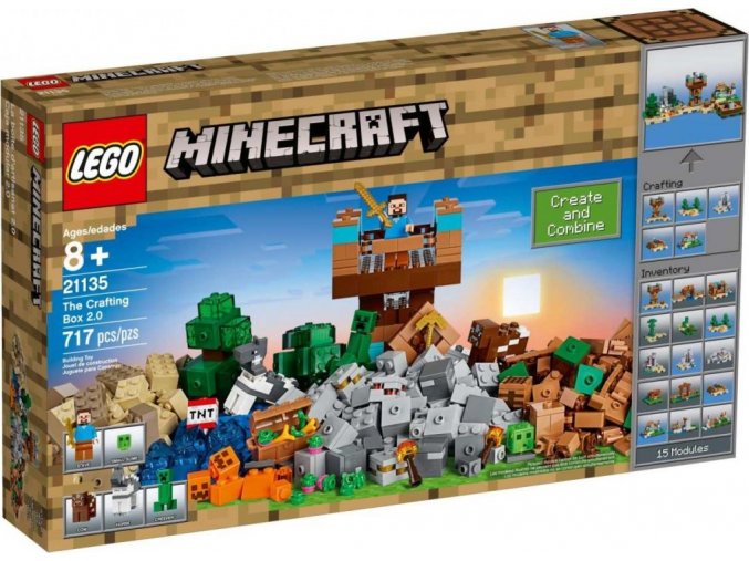 LEGO® Minecraft 21135 Kreativní box 2.0