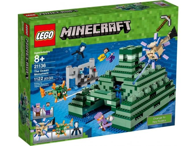 LEGO® Minecraft 21136 Památník v oceánu