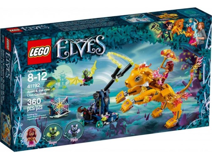 LEGO® Elves 41192 Azari a chycení ohnivého lva