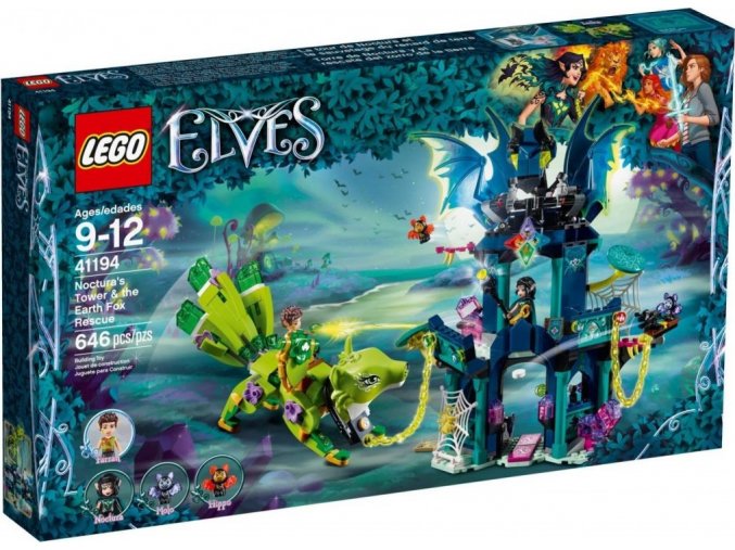 LEGO® Elves 41194 Noctuřina věž a záchrana zemní lišky