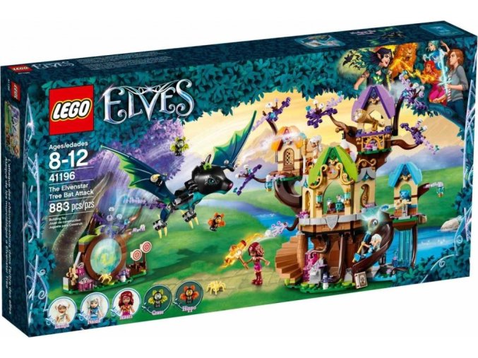LEGO® Elves 41196 Útok stromových netopýrů na elfí hvězdu