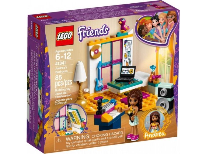 LEGO® Friends 41341 Andrea a její pokojíček