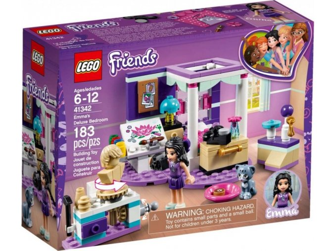 LEGO® Friends 41342 Ema a její luxusní pokojíček