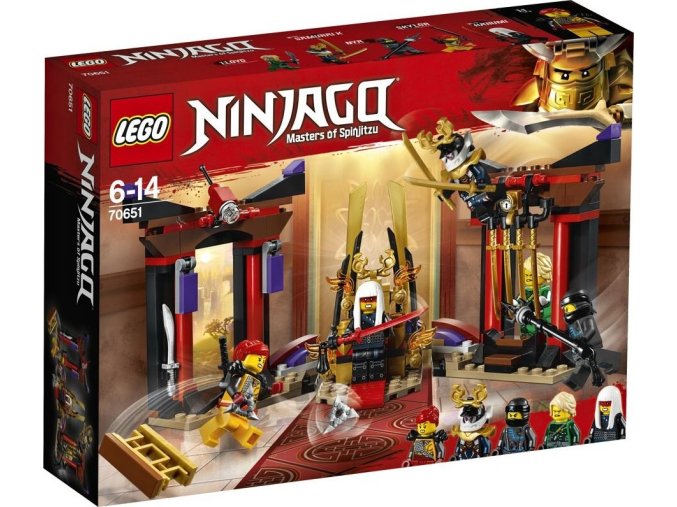 LEGO® Ninjago 70651 Závěrečný souboj v trůnním sále