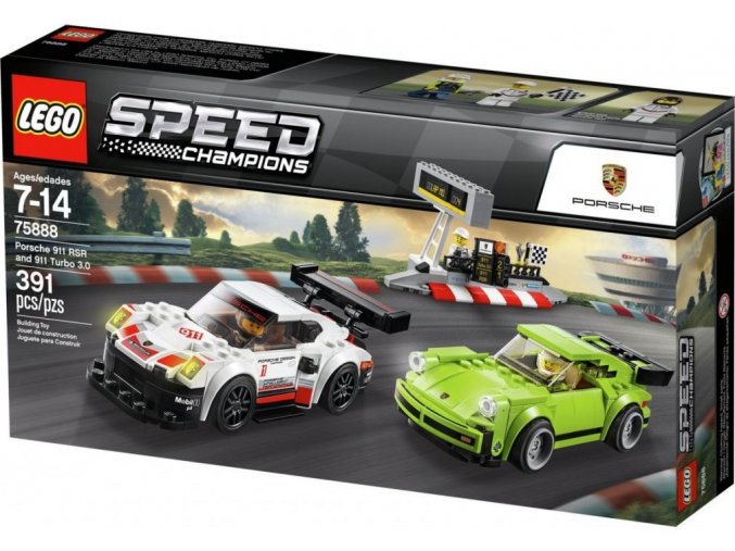 LEGO® Speed Champions 75888 Porsche 911 RSR a 911 Turbo 3,0