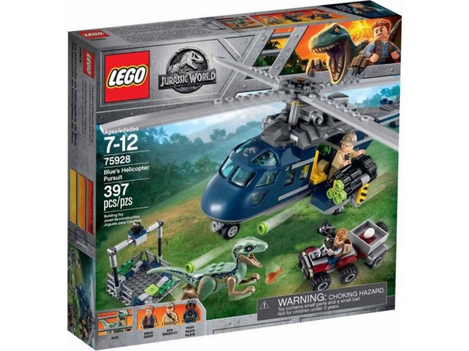 LEGO® Jurassic World 75928 Pronásledování Bluea helikoptérou