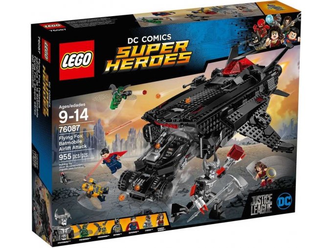 LEGO® Super Heroes 76087 Obří netopýr: Vzdušný útok v Batmobilu