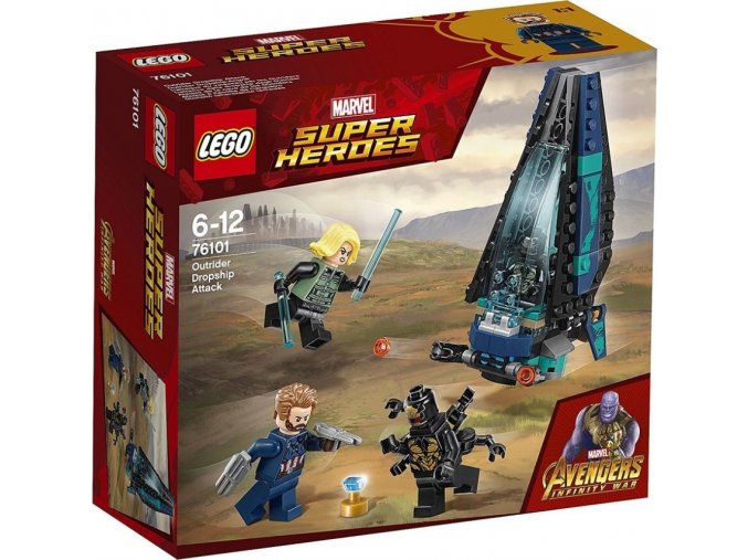 LEGO® Super Heroes 76101 Útok lodi Outrider