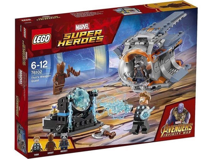 LEGO® Super Heroes 76102 Thorovo kladivo Stormbreaker