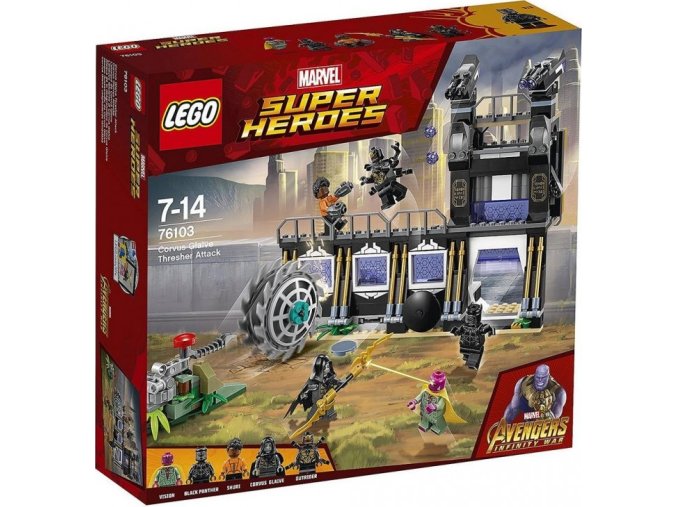 LEGO® Super Heroes 76103 Corvus Glaive útočí