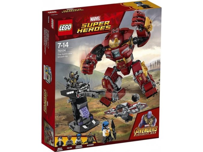 LEGO® Super Heroes 76104 Střetnutí s Hulkbusterem