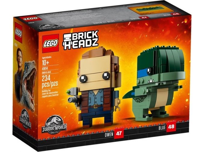 LEGO® BrickHeadz 41614 Jurrasic World Owen & Blue
