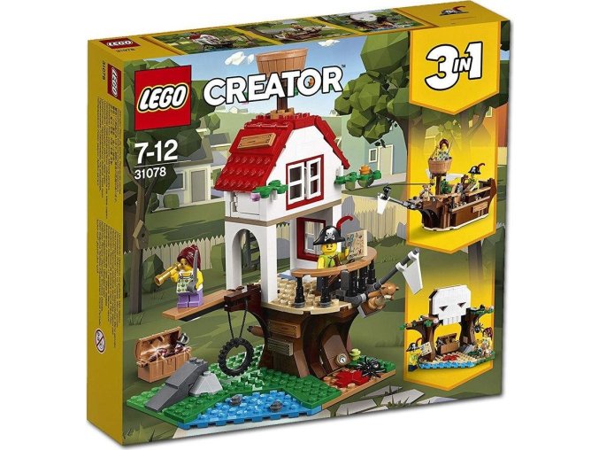 LEGO® Creator 31078 Poklad v domku na stromě