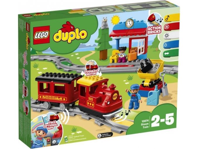 LEGO® DUPLO® 10874 Parní vláček