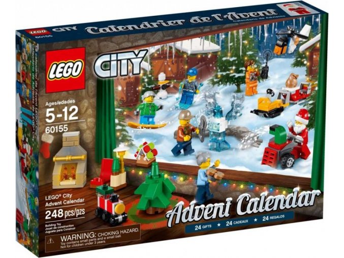 LEGO® City 60155 Adventní kalendář