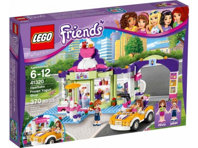 LEGO® Friends 41320 Obchod se zmraženými jogurty v Heartlake