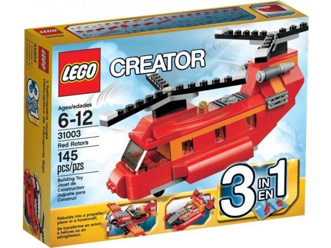 LEGO® Creator 31003 Červený vrtulník