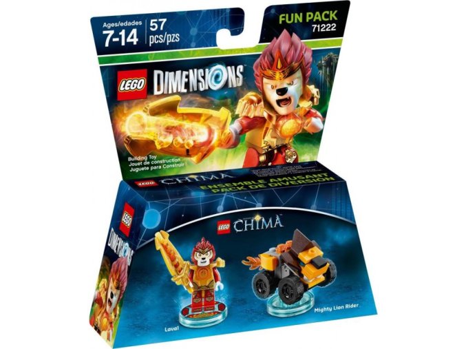 LEGO Dimensions 71222 Fun Pack: Chima Laval