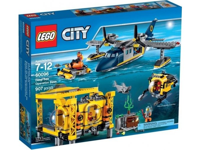 LEGO® City 60096 Základna pro hlubinný mořský výzkum